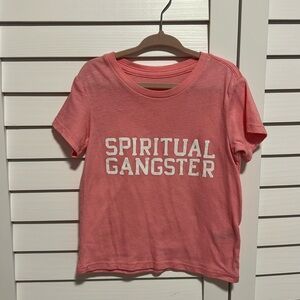 Spiritual Gangster brand tee for kids 4T